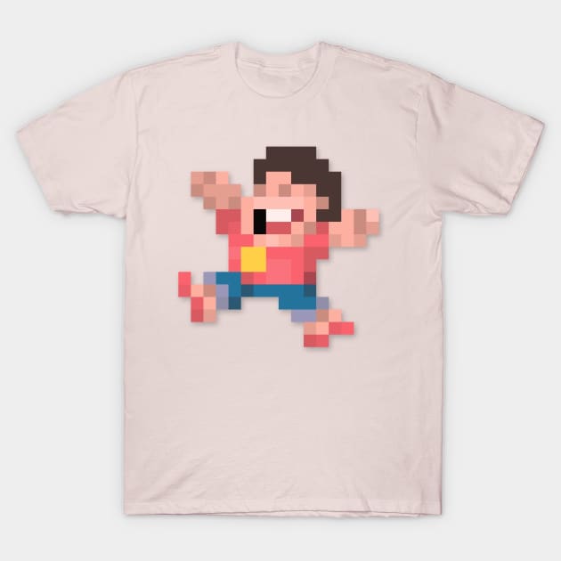 Steven Low-Res T-Shirt by JinnPixel